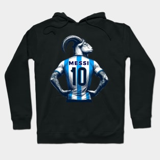 GOAT- Messi Argentina 10 Hoodie